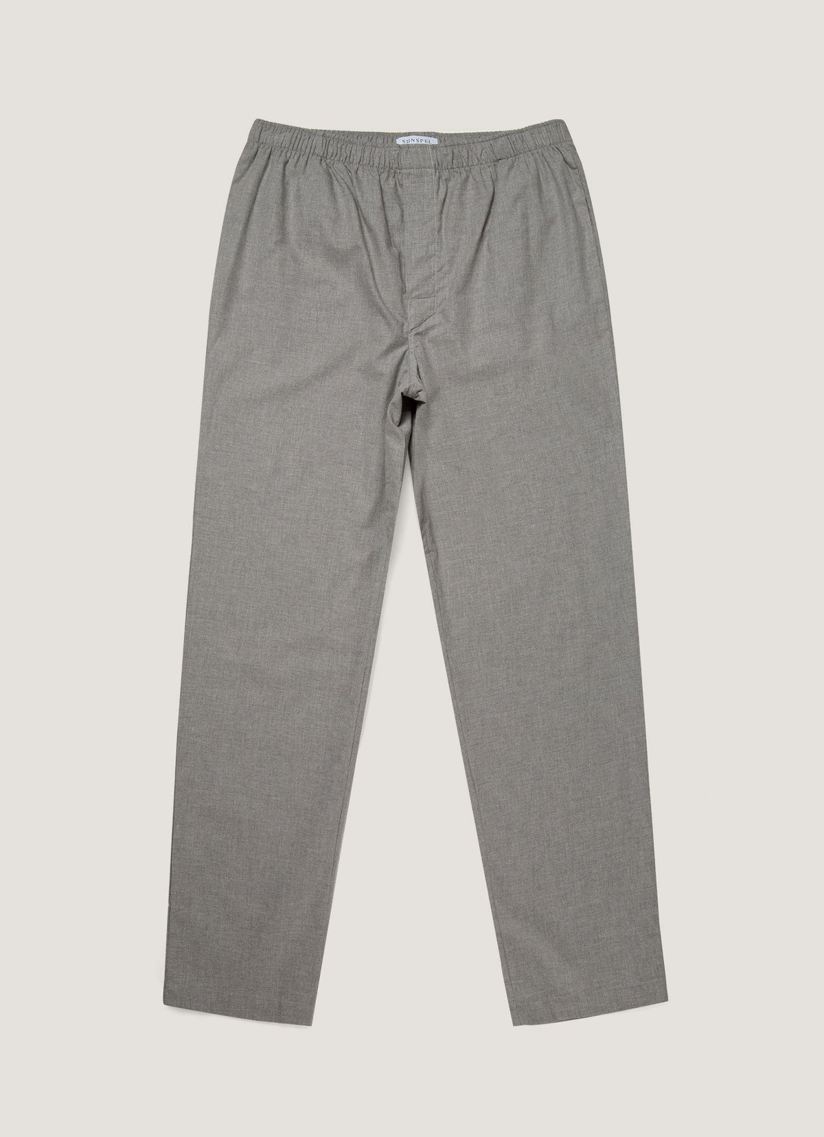 Men S Pyjama Trouser In Mid Grey Melange
