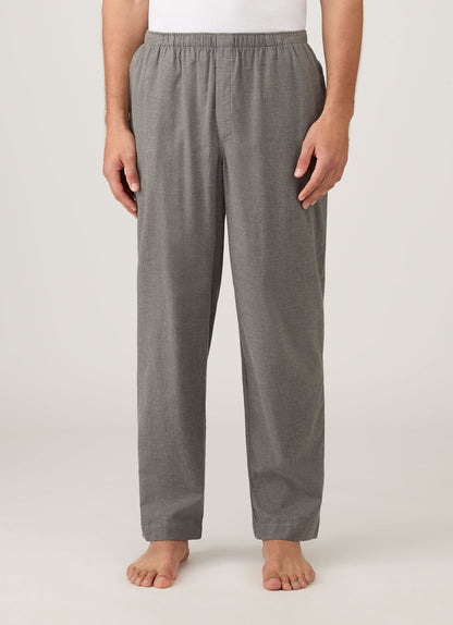 Men S Pyjama Trouser In Mid Grey Melange