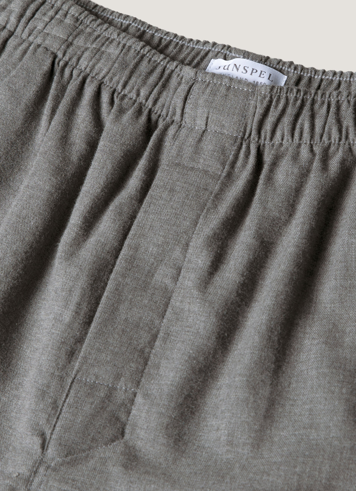 Men S Pyjama Trouser In Mid Grey Melange