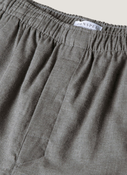 Men S Pyjama Trouser In Mid Grey Melange