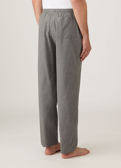 Men S Pyjama Trouser In Mid Grey Melange
