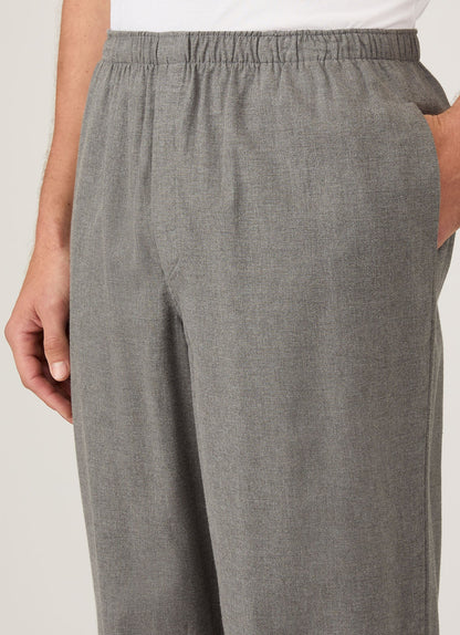 Men S Pyjama Trouser In Mid Grey Melange