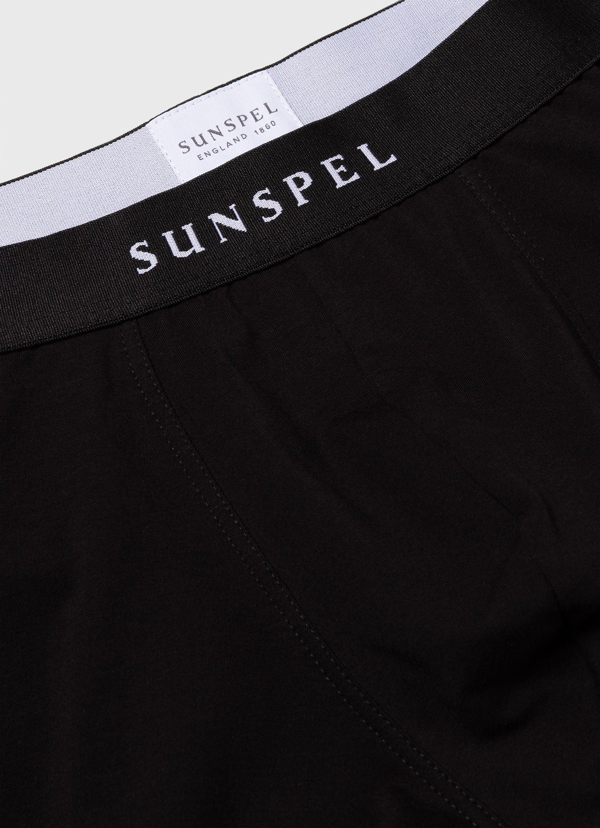 Mens Logo Stretch Cotton Trunks In Black Mtru4617 Bkaa