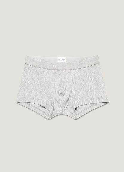 Mens Tencel Trunks In Grey Melange Mtru4621 Gyaa