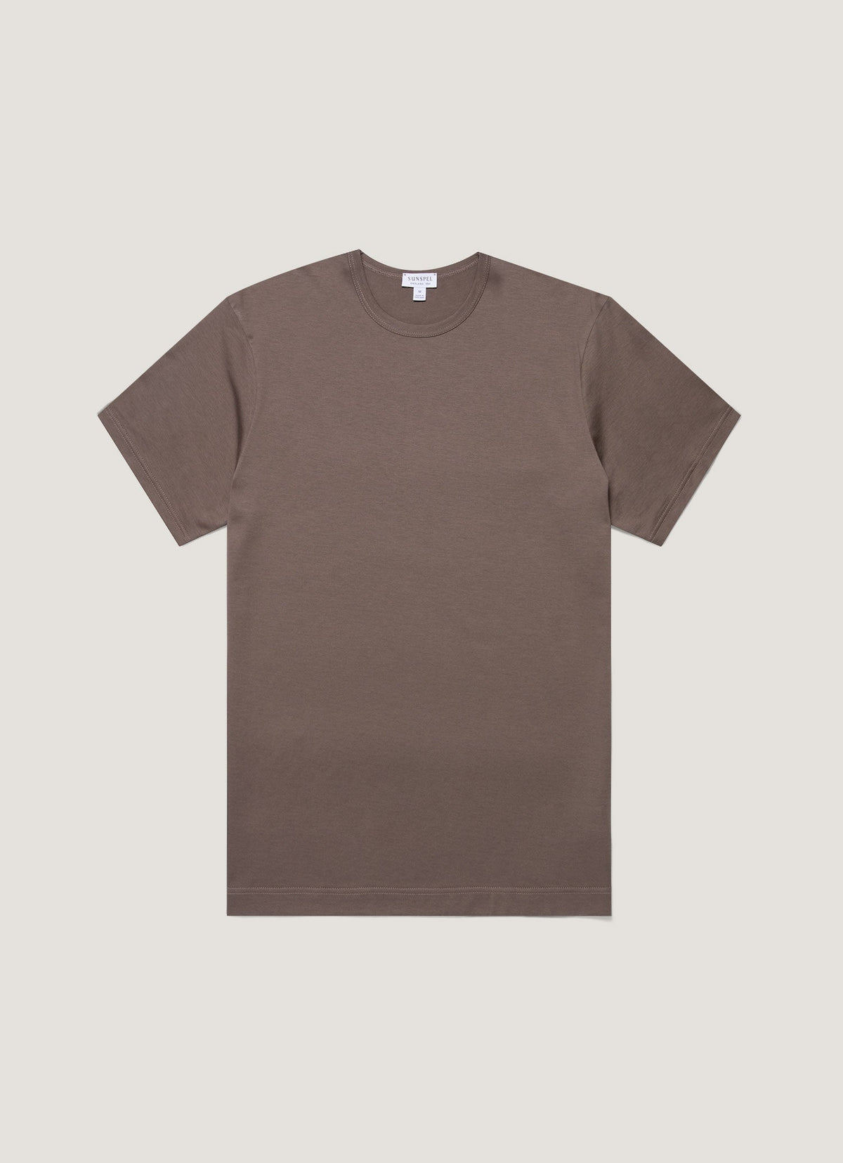 Mens Classic Tshirt In Walnut Mtsh0001 Brge
