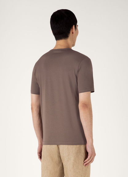 Mens Classic Tshirt In Walnut Mtsh0001 Brge