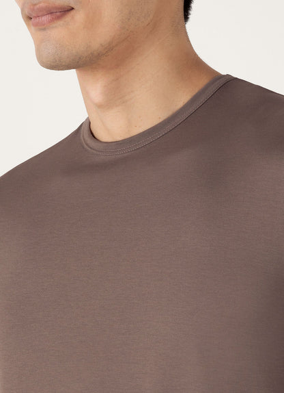 Mens Classic Tshirt In Walnut Mtsh0001 Brge