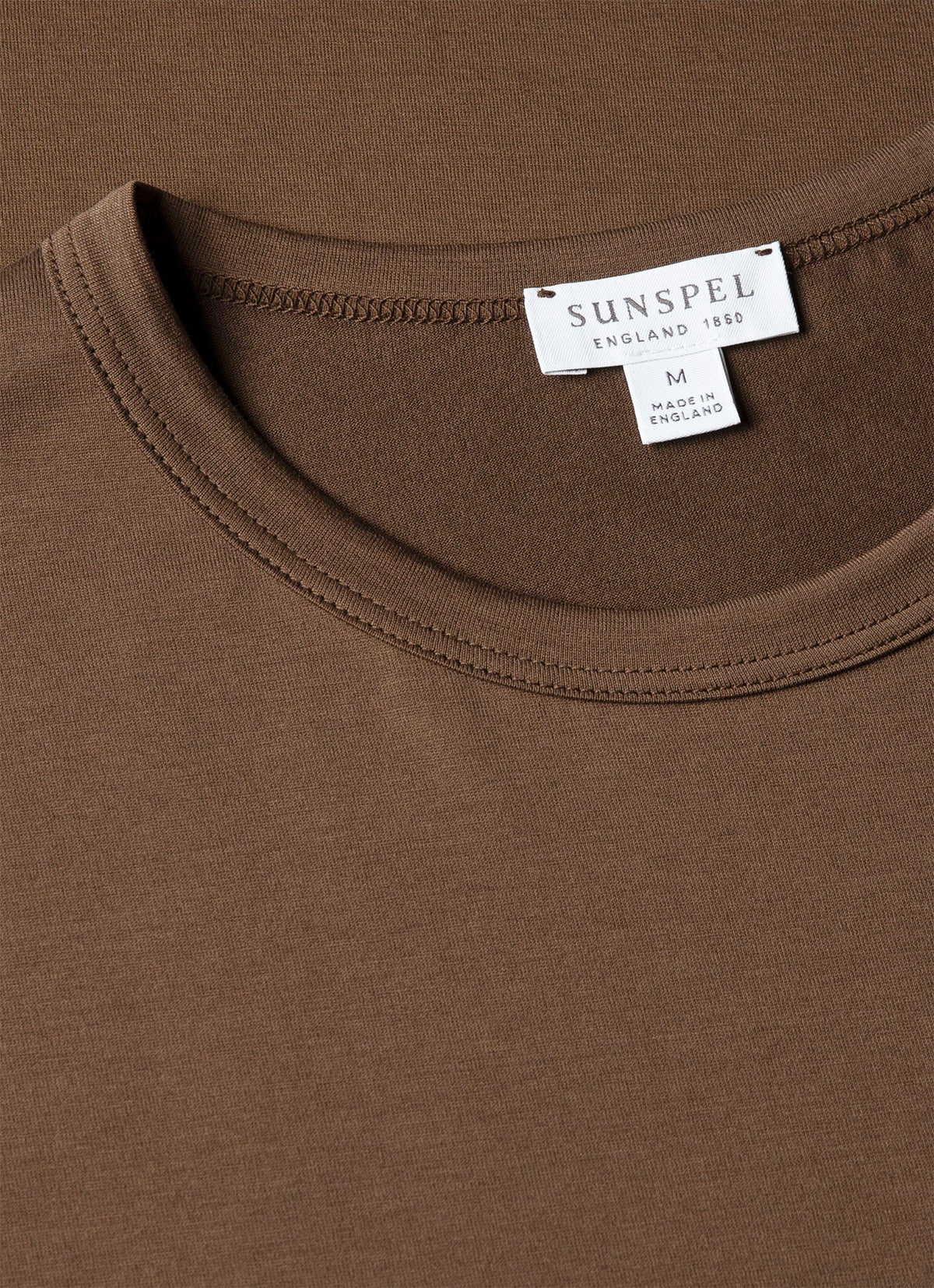 Mens Classic Tshirt In Dark Walnut Mtsh0001 Brgw