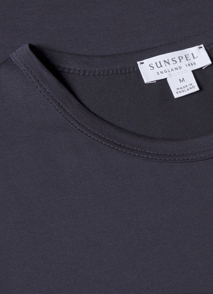 Short Sleeve Crew Neck T Shirt Navy