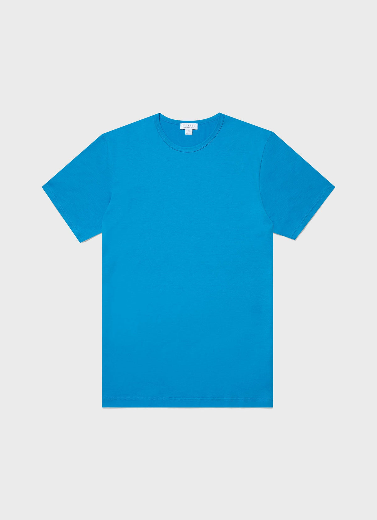 Men S Ss Crew Neck T Shirt In Turquoise Mtsh0001 Burx