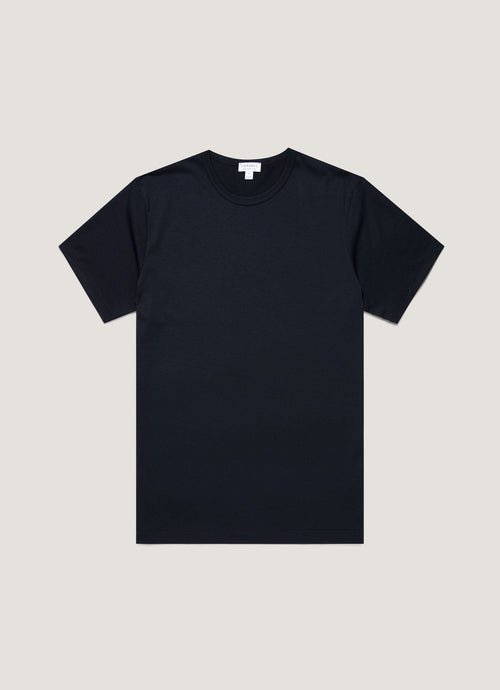 Mens Classic Tshirt In Midnight Navy Mtsh0001 Buvn