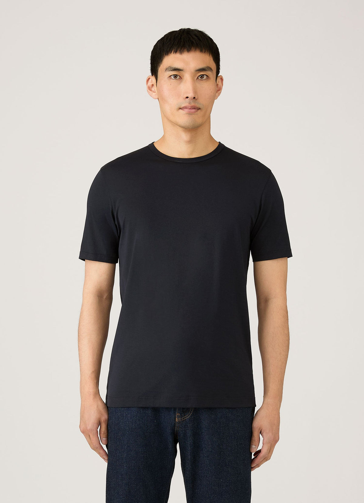 Mens Classic Tshirt In Midnight Navy Mtsh0001 Buvn