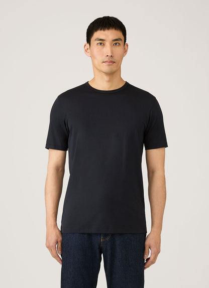 Mens Classic Tshirt In Midnight Navy Mtsh0001 Buvn