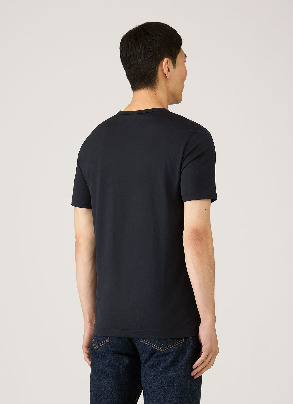 Mens Classic Tshirt In Midnight Navy Mtsh0001 Buvn