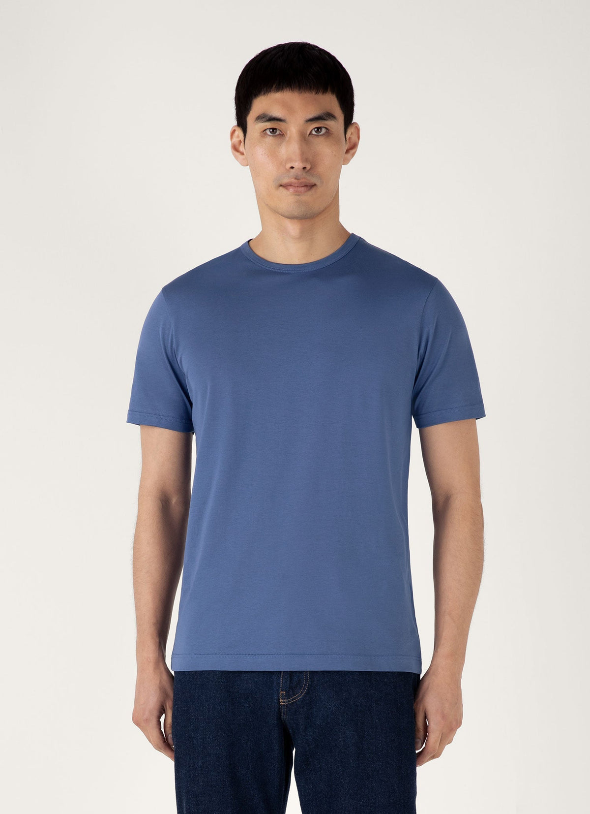 Mens Classic Tshirt In Soft Denim Mtsh0001 Buwc