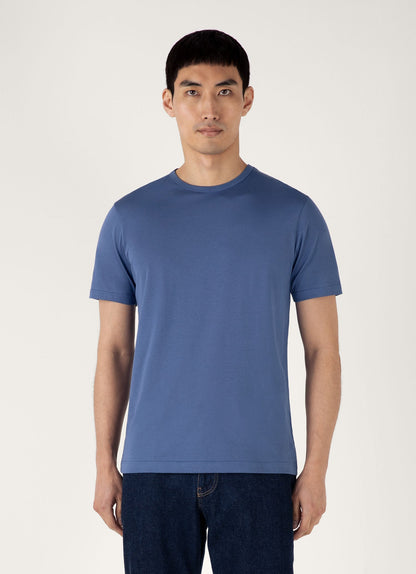 Mens Classic Tshirt In Soft Denim Mtsh0001 Buwc
