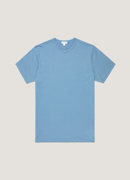 Mens Classic Tshirt In Airforce Blue Mtsh0001 Buws