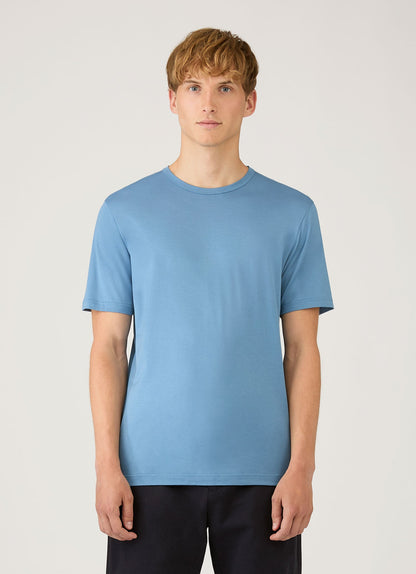 Mens Classic Tshirt In Airforce Blue Mtsh0001 Buws