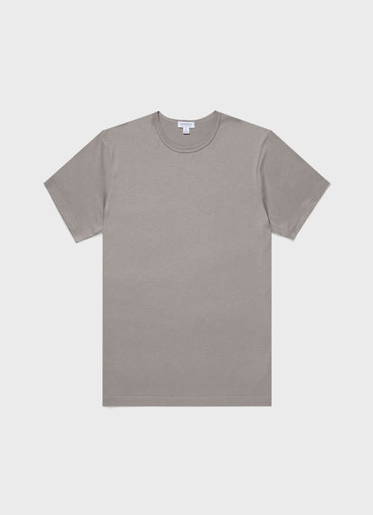 Mens Classic Tshirt In Pewter Mtsh0001 Gyey