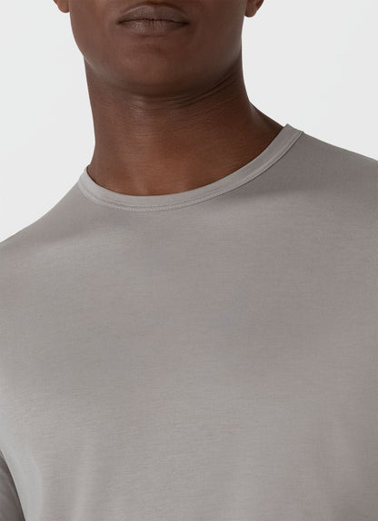 Mens Classic Tshirt In Pewter Mtsh0001 Gyey