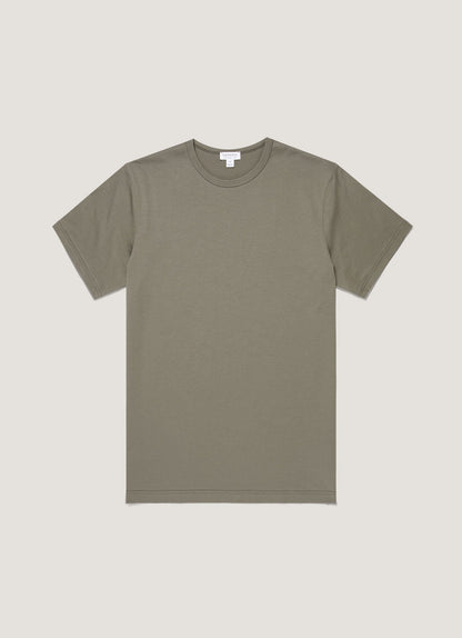 Mens Classic Tshirt In Fossil Grey Mtsh0001 Gyfj