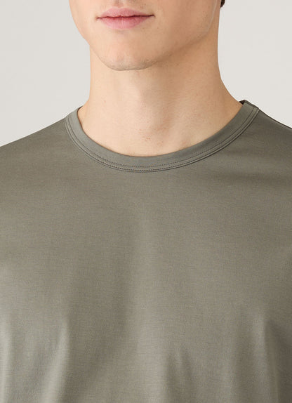 Mens Classic Tshirt In Fossil Grey Mtsh0001 Gyfj