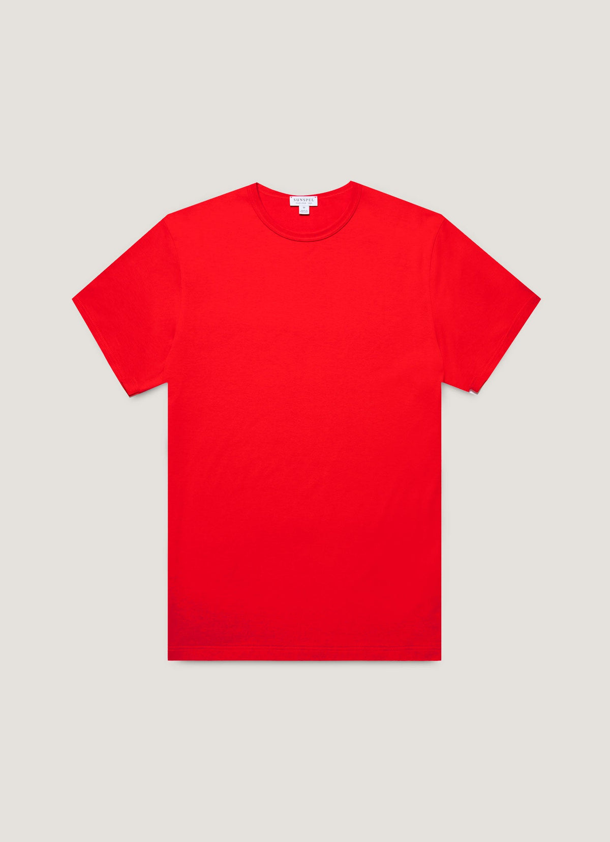 Mens Classic Tshirt In Bright Red Mtsh0001 Rdem