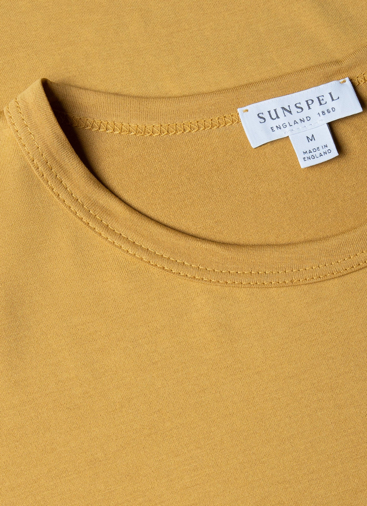 Mens Classic Tshirt In Mustard Mtsh0001 Ylbe