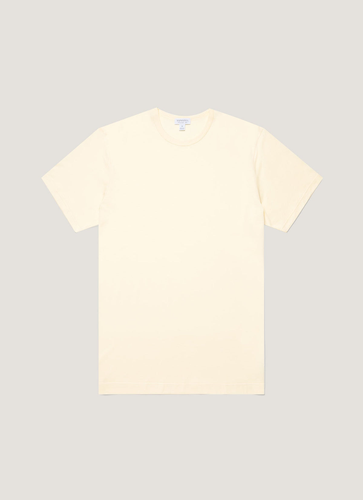 Mens Classic Tshirt In Buttermilk Mtsh0001 Ylbg
