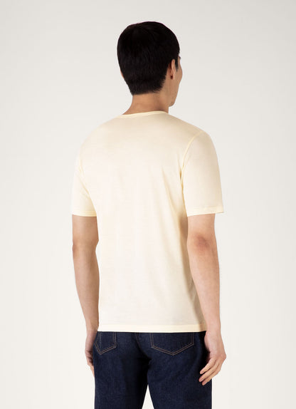 Mens Classic Tshirt In Buttermilk Mtsh0001 Ylbg