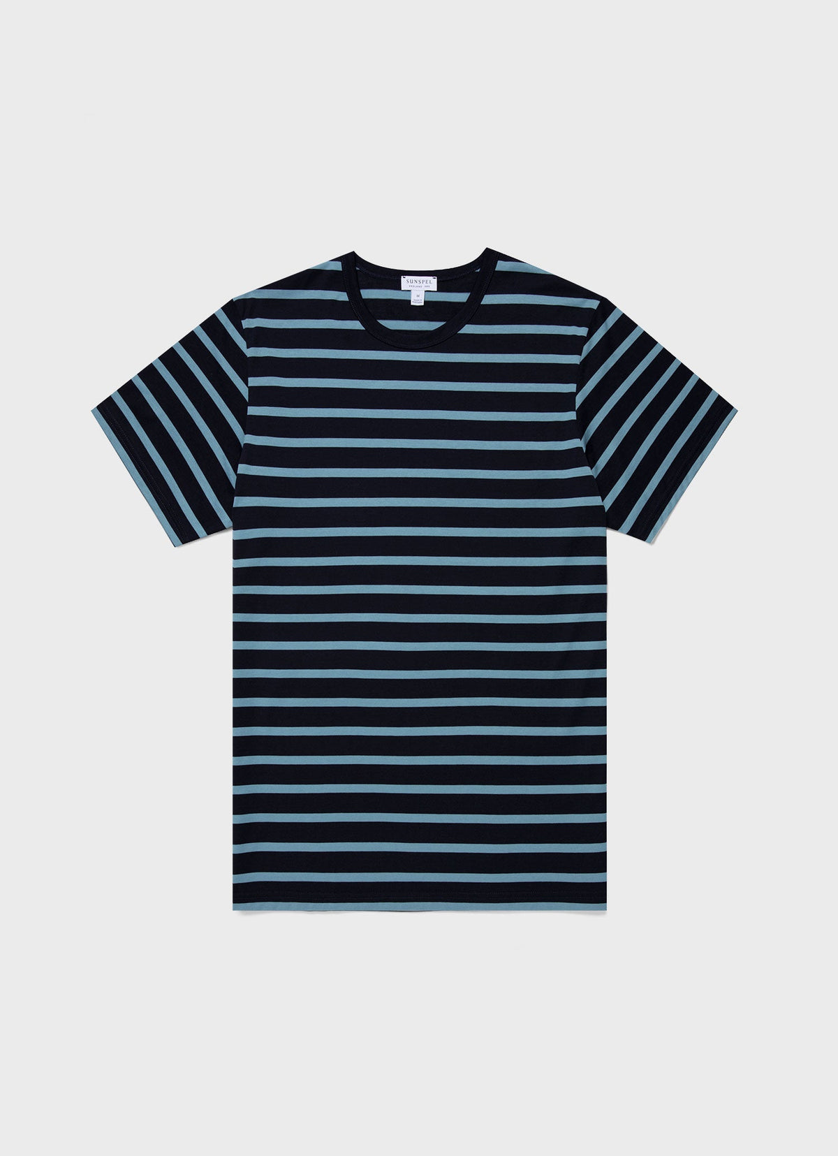 Mens Classic Tshirt In Navy Como Blue Mtsh0001Brs Stmt