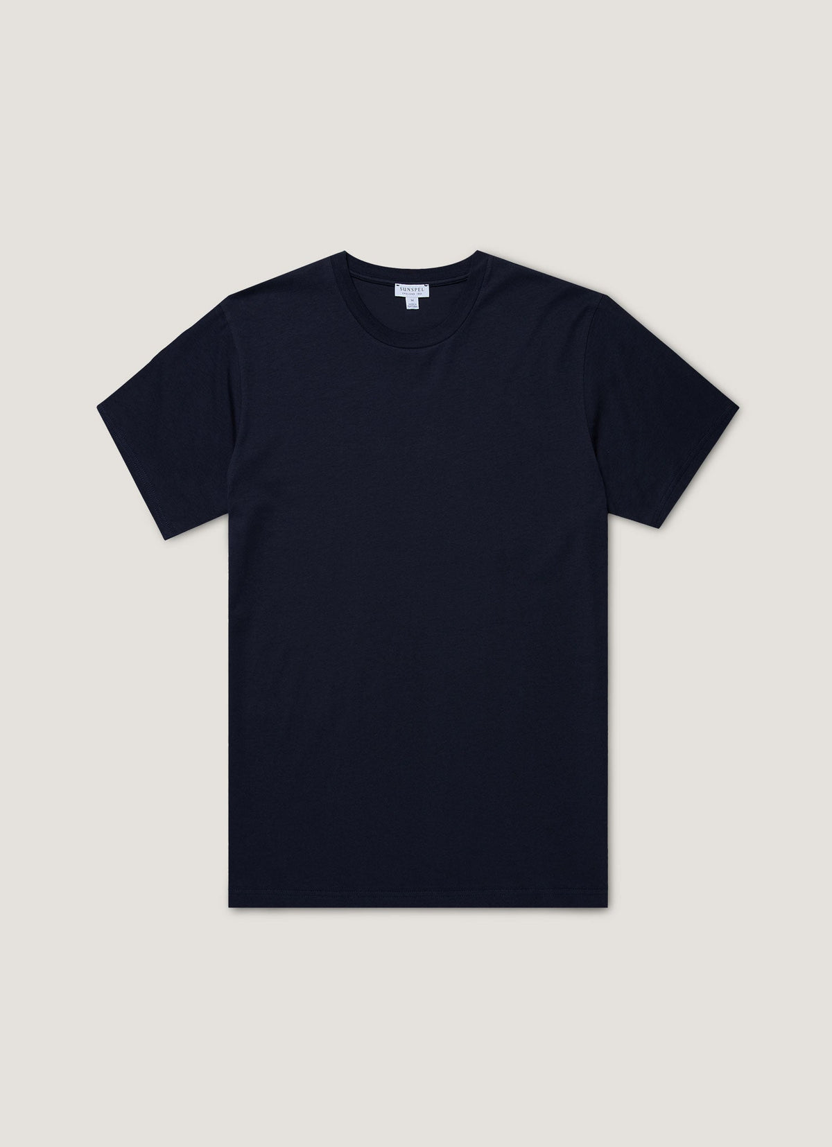 Mens Riviera Midweight Tshirt In Midnight Navy Mtsh0007R Buvn