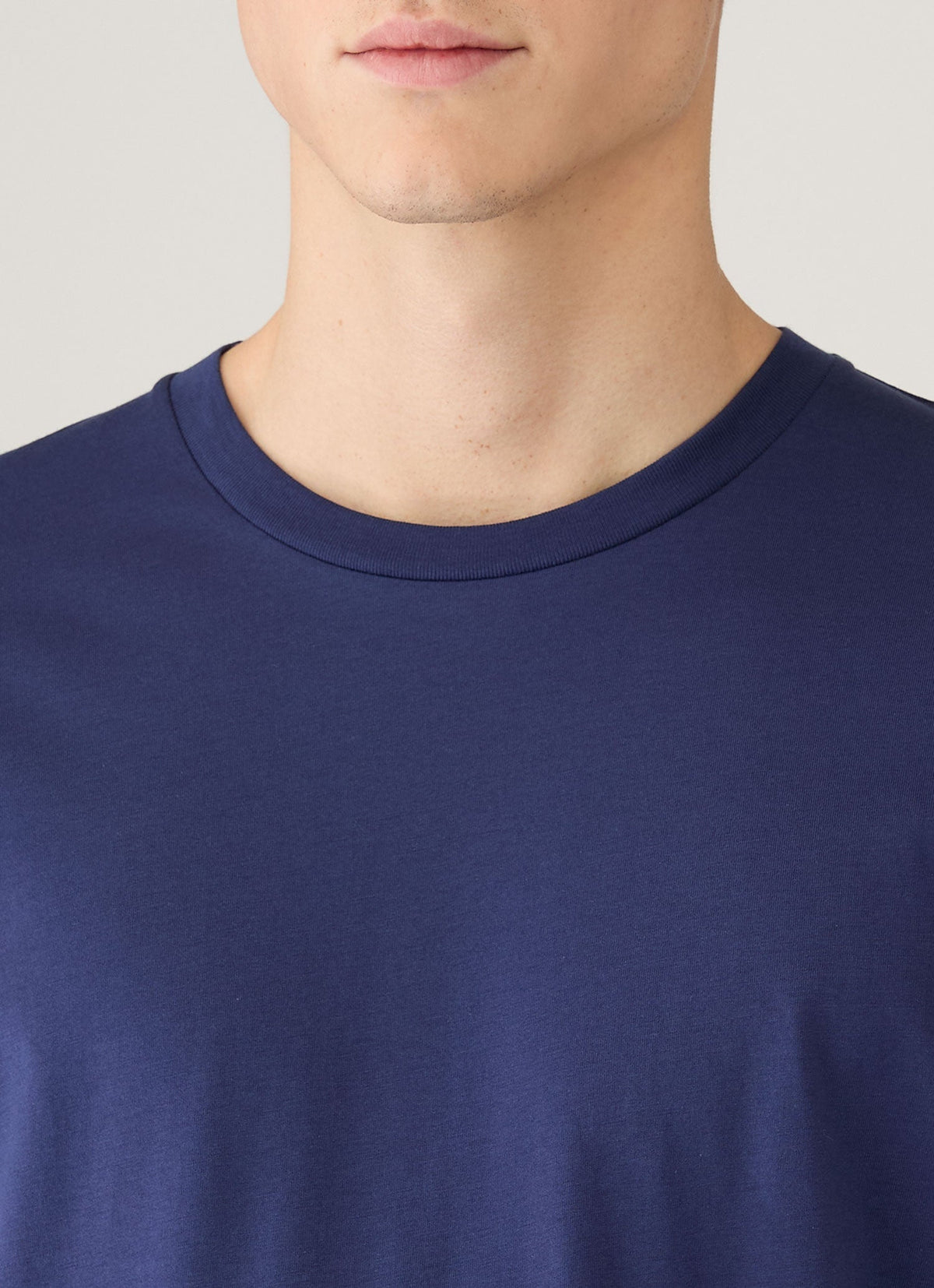 Mens Riviera Midweight Tshirt In Ink Blue Mtsh0007R Buwx