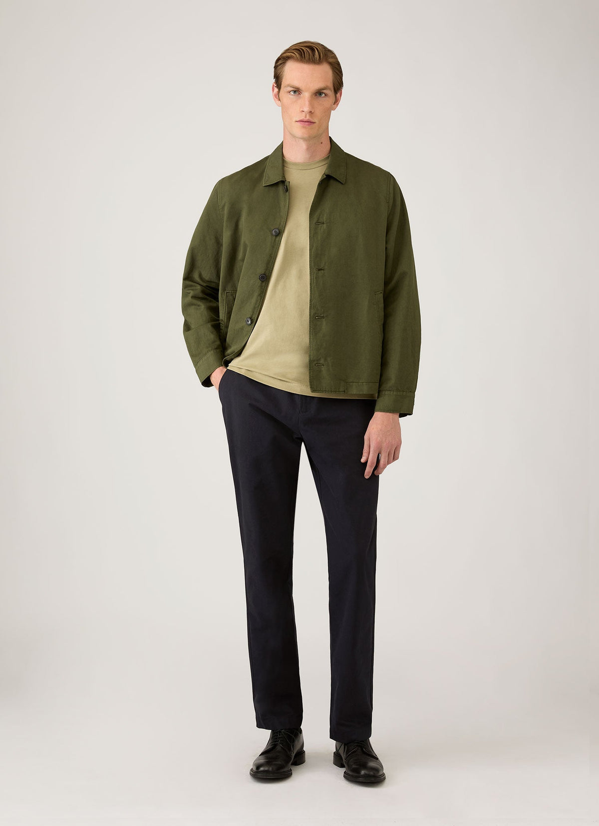Mens Riviera Midweight Tshirt In Pistachio Mtsh0007R Gnix