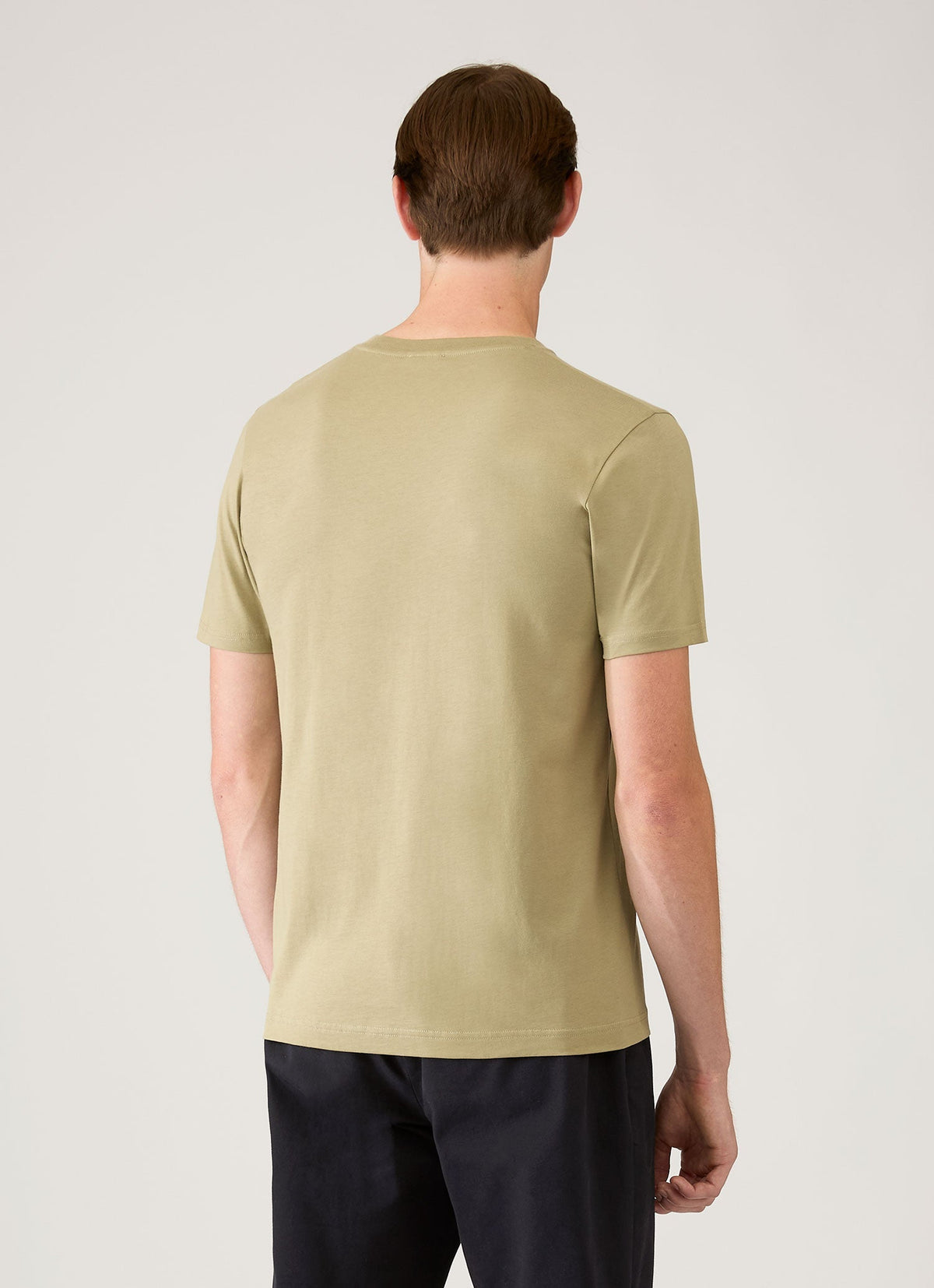 Mens Riviera Midweight Tshirt In Pistachio Mtsh0007R Gnix