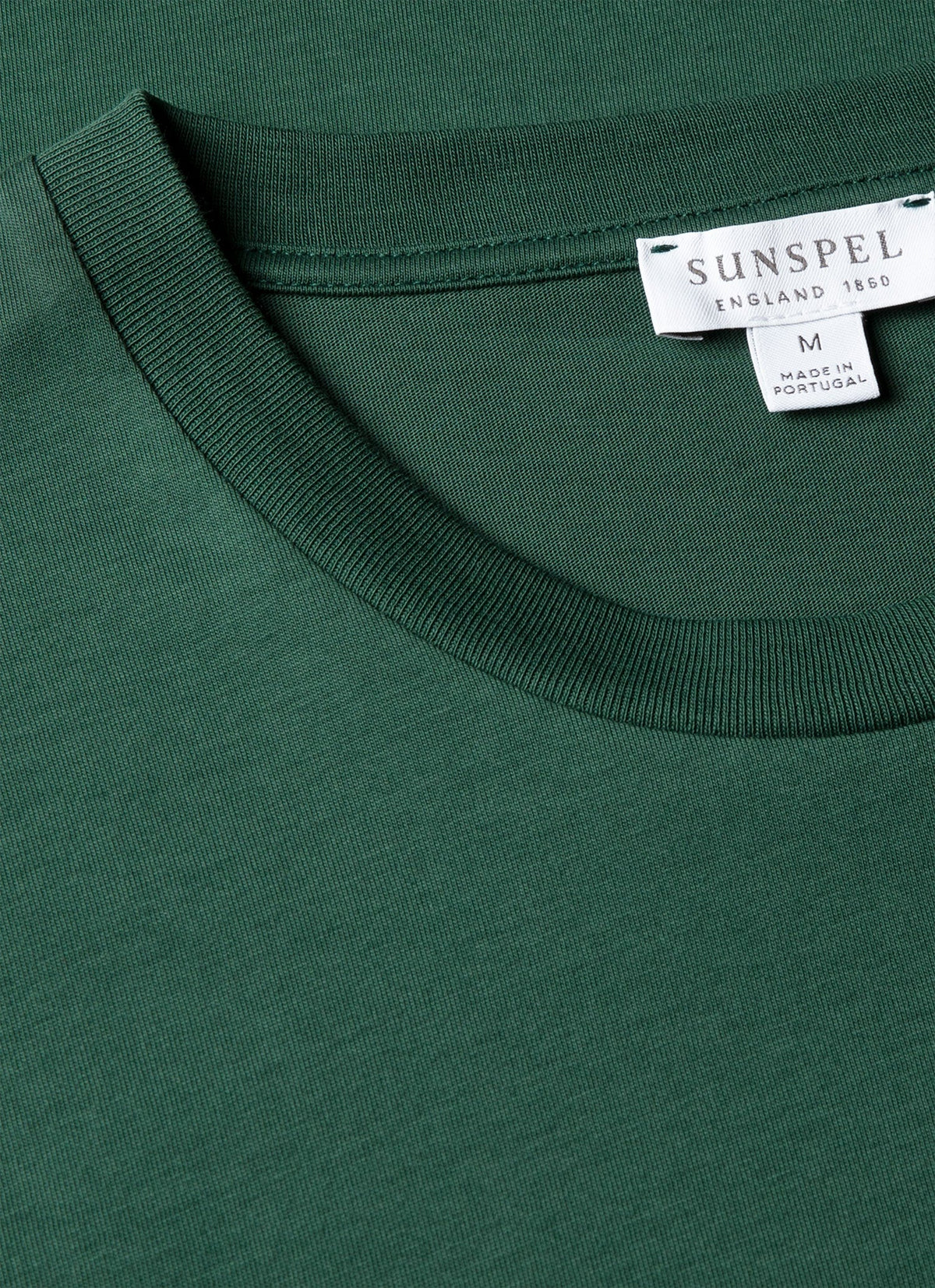 Mens Riviera Midweight Tshirt In Forest Mtsh0007R Gnjd