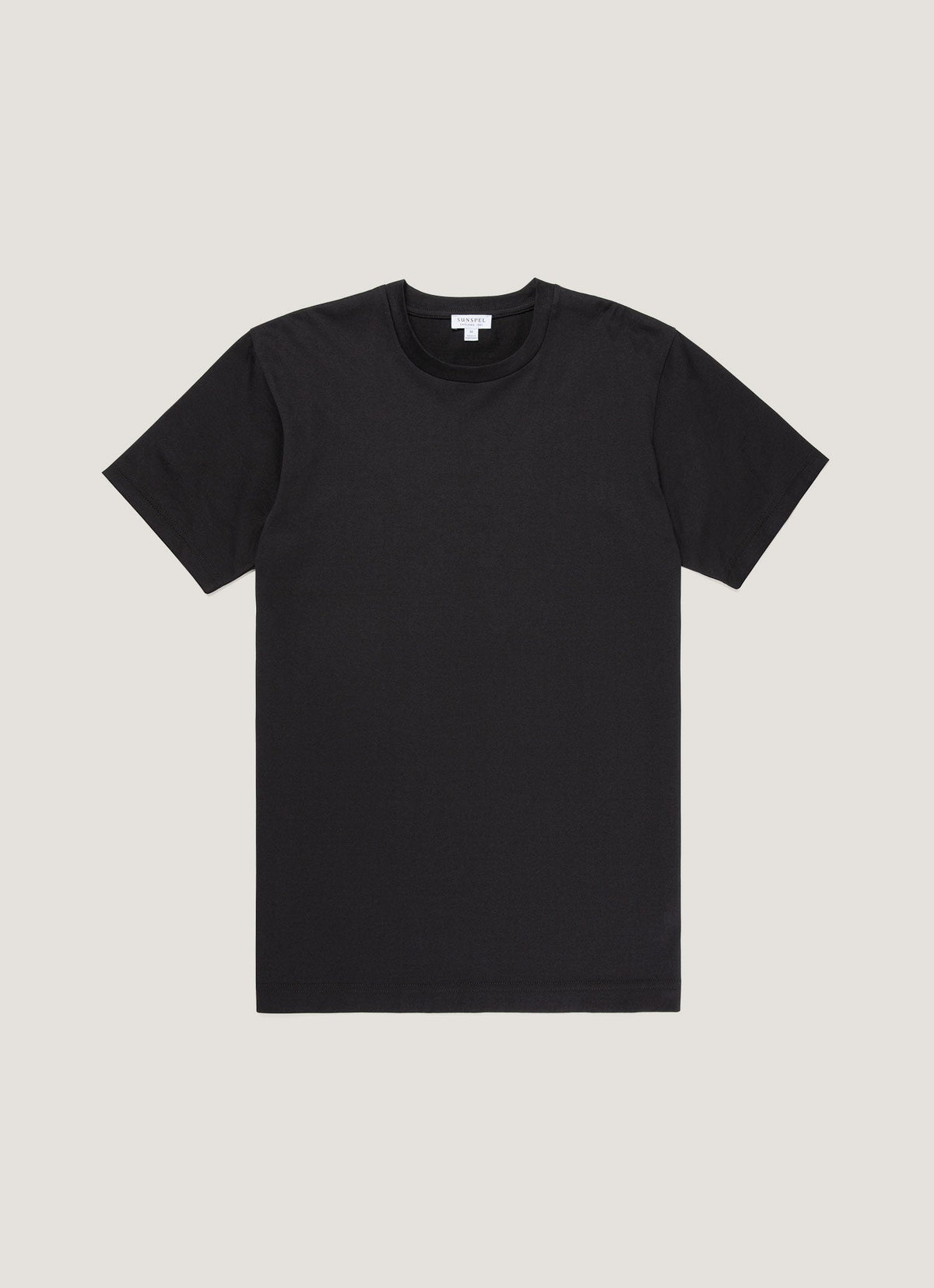 Mens Riviera Crew Neck T Shirt Black