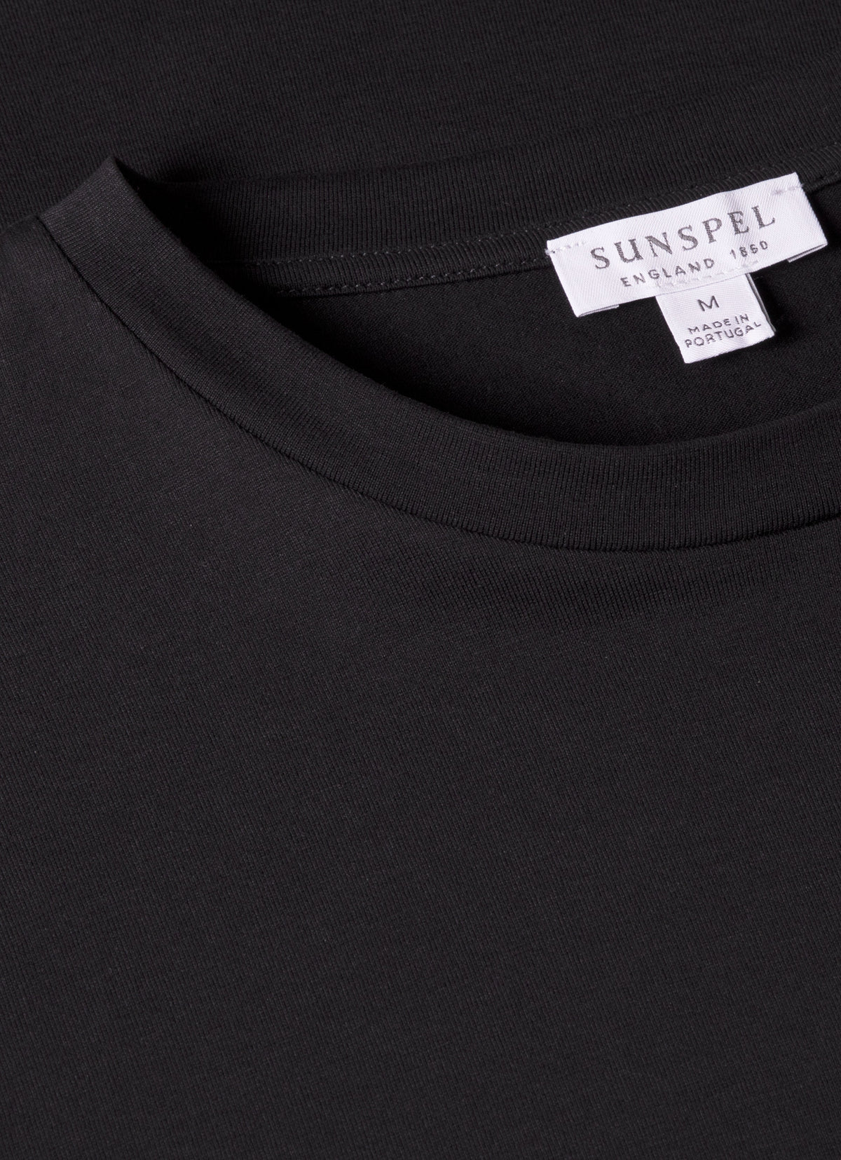 Mens Riviera Crew Neck T Shirt Black