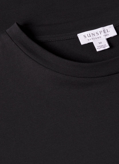 Mens Riviera Crew Neck T Shirt Black