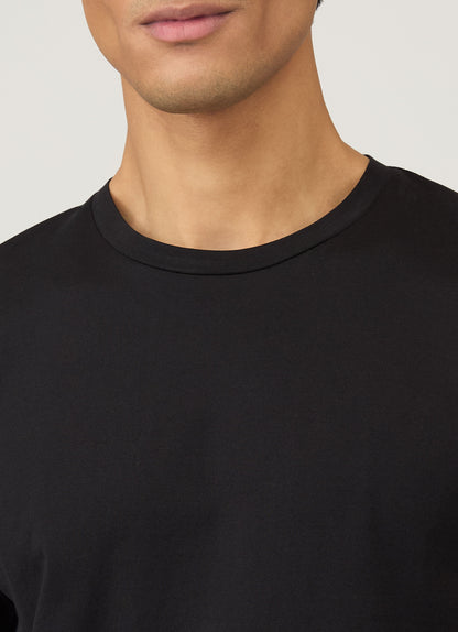 Mens Riviera Crew Neck T Shirt Black