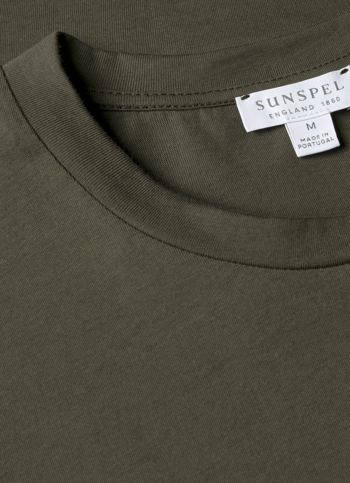 Mens Riviera Midweight Tshirt In Dark Green Mtsh0007S Gnin