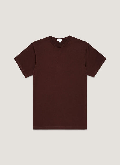 Mens Riviera Midweight Tshirt In Bakelite Mtsh0007S Rdel