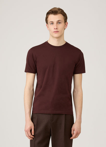 Mens Riviera Midweight Tshirt In Bakelite Mtsh0007S Rdel