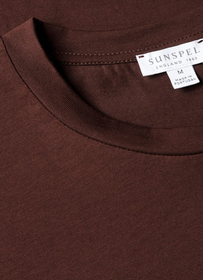 Mens Riviera Midweight Tshirt In Bakelite Mtsh0007S Rdel