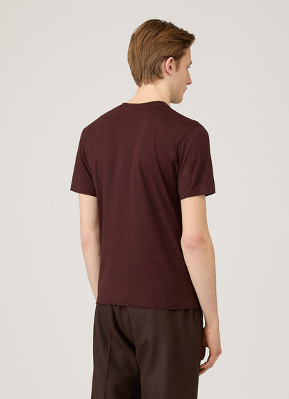 Mens Riviera Midweight Tshirt In Bakelite Mtsh0007S Rdel