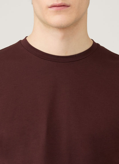 Mens Riviera Midweight Tshirt In Bakelite Mtsh0007S Rdel