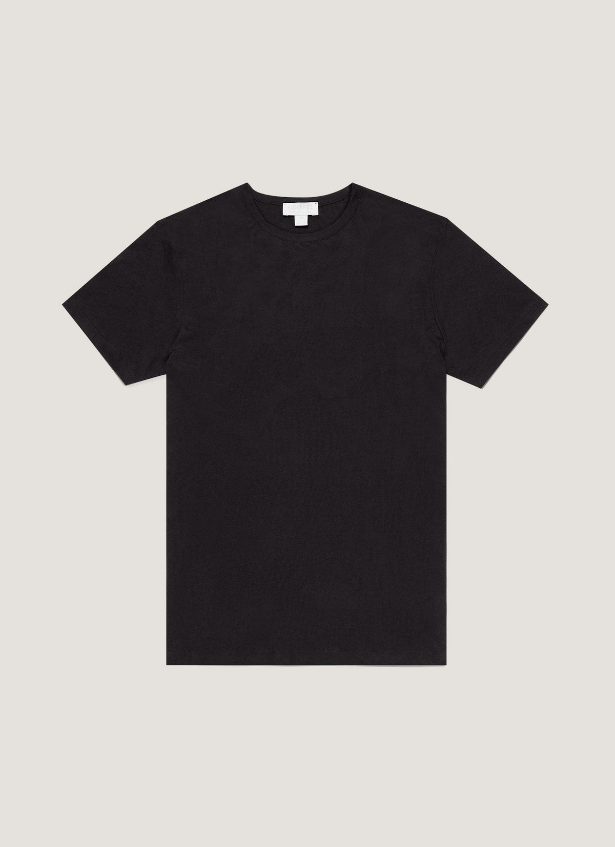 Mens Sea Island Cotton Tshirt Black Mtsh0063