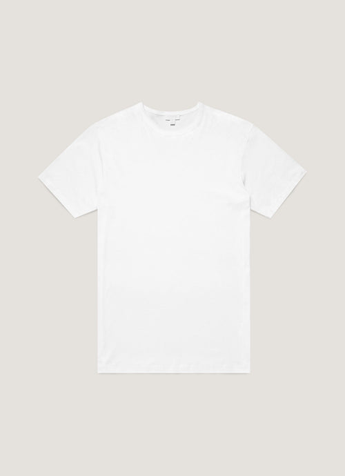 Mens Sea Island Cotton Tshirt White Mtsh0063