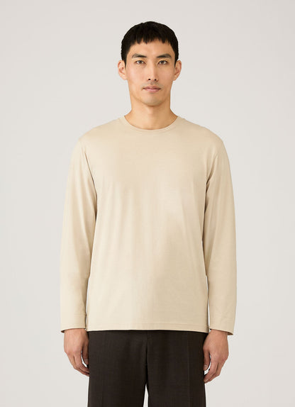 Men's Long Sleeve Riviera Midweight T‑shirt in Hazelwood