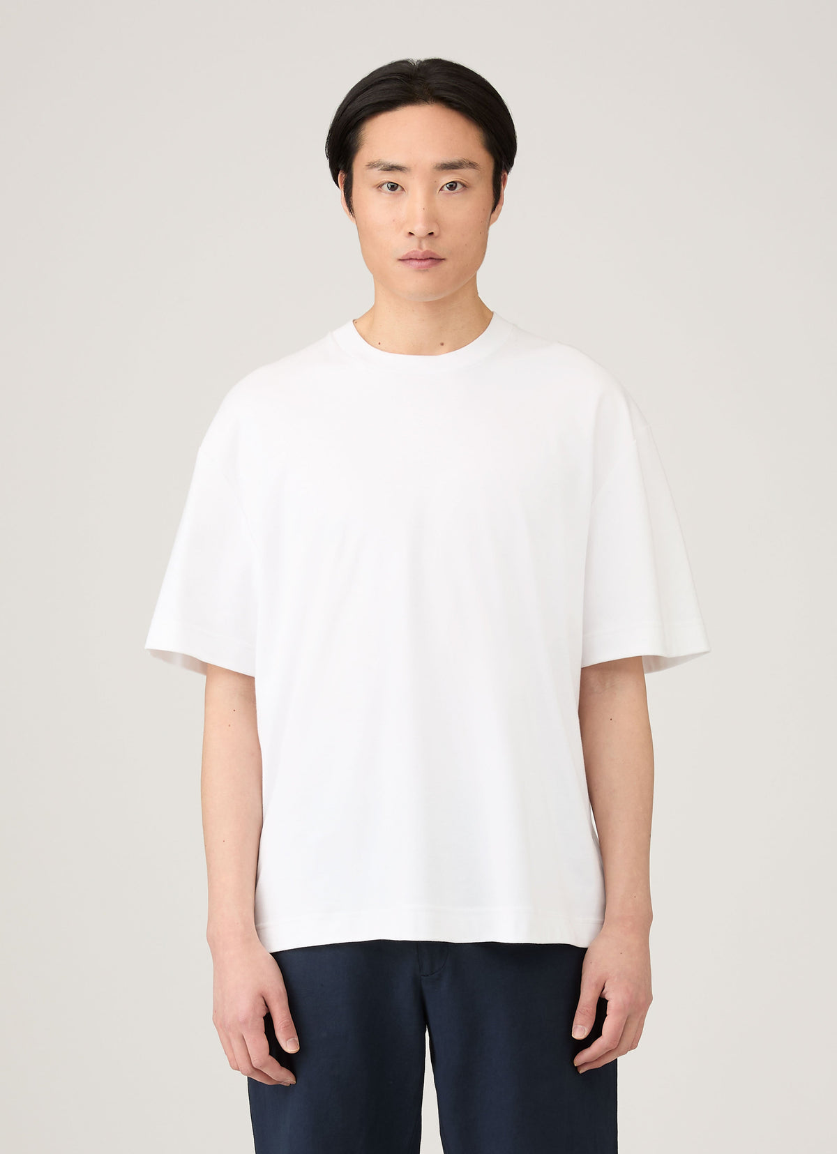 Mens Oversized Heavyweight Tshirt In White Mtsh0180 Whaa
